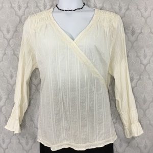 Faded Glory Boho Peasant Tunic Blouse SZ 22/24